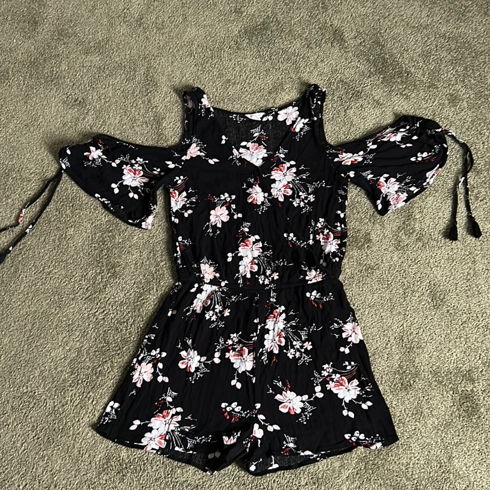 cute floral romper